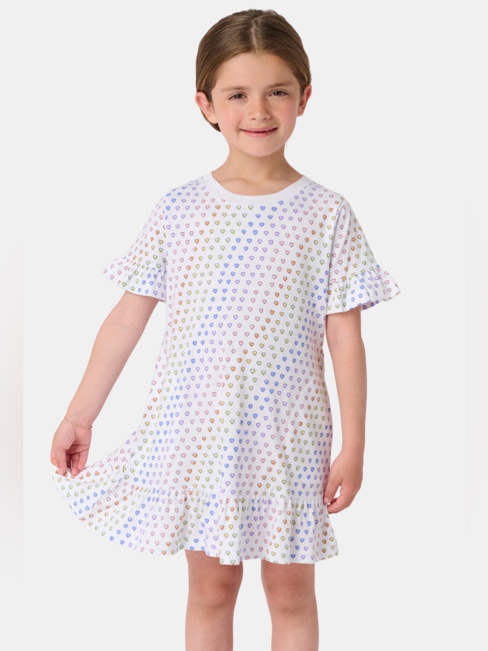 ROLLER RABBIT Disco Hearts dress. Size 4.